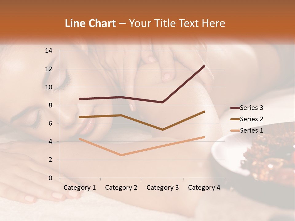 A Woman Getting A Massage At A Spa PowerPoint Template