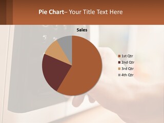 A Person Pressing A Button On A Microwave PowerPoint Template