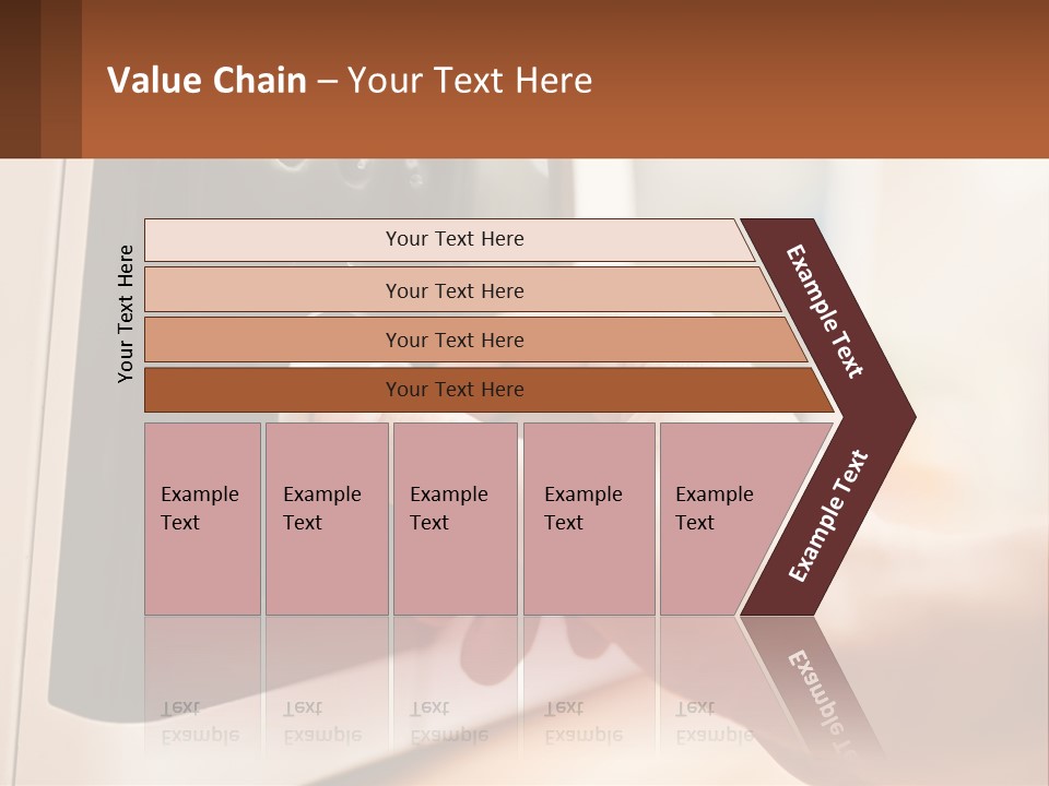 A Person Pressing A Button On A Microwave PowerPoint Template