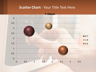 A Person Pressing A Button On A Microwave PowerPoint Template