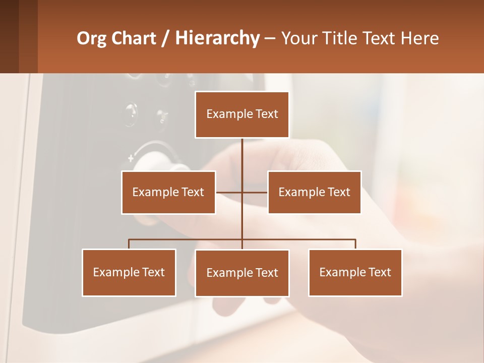 A Person Pressing A Button On A Microwave PowerPoint Template