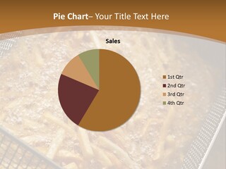 A Frying Pan Filled With Food On Top Of A Stove PowerPoint Template