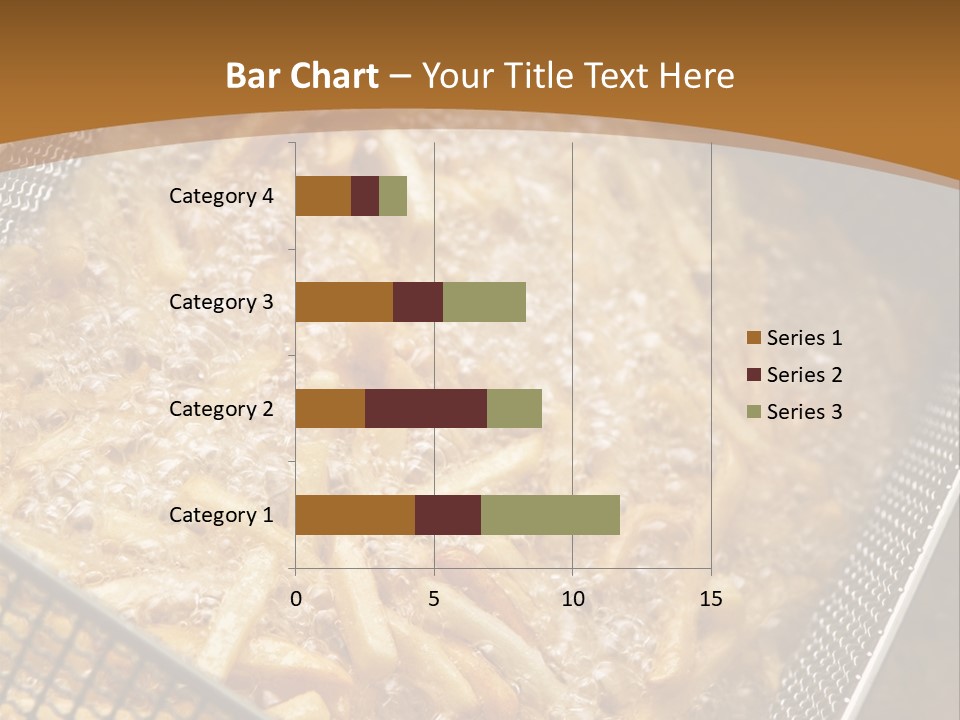 A Frying Pan Filled With Food On Top Of A Stove PowerPoint Template