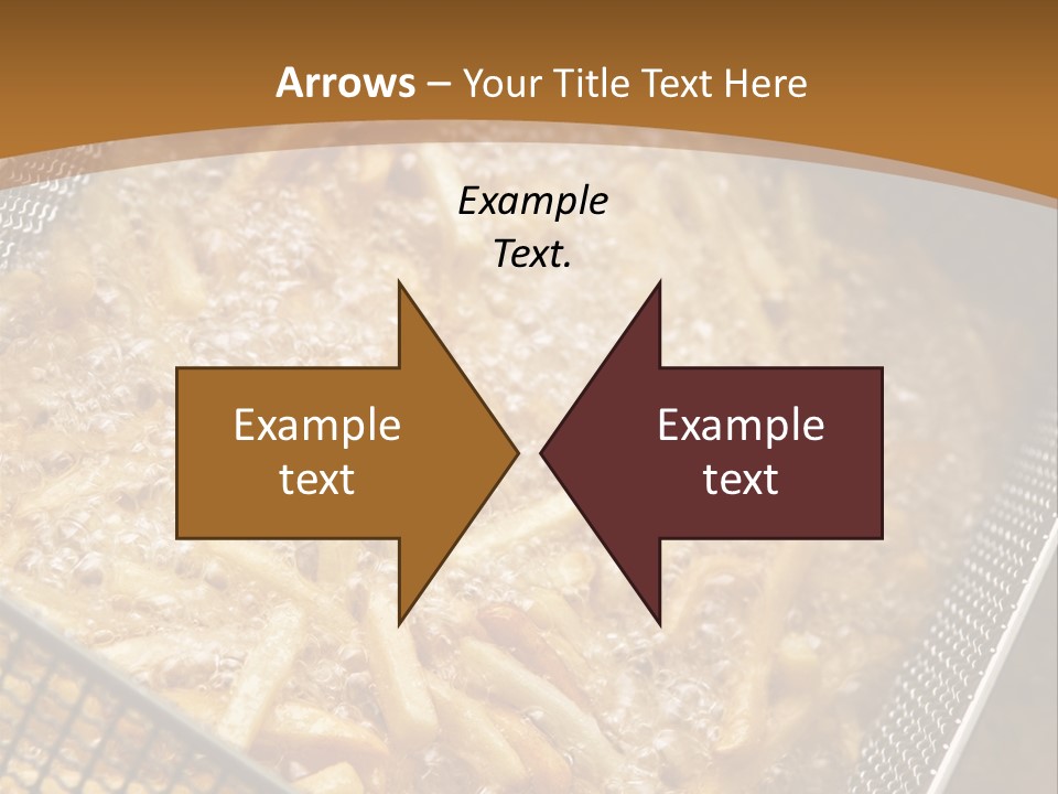 A Frying Pan Filled With Food On Top Of A Stove PowerPoint Template