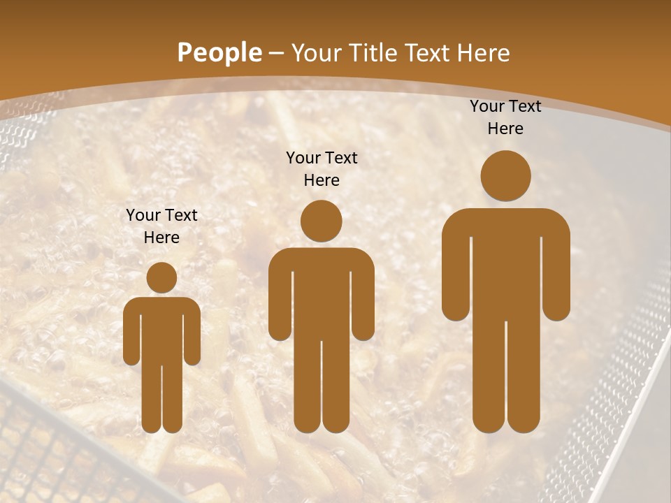 A Frying Pan Filled With Food On Top Of A Stove PowerPoint Template