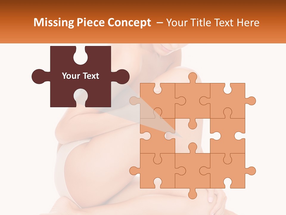 A Woman Sitting On The Ground With Her Legs Crossed PowerPoint Template