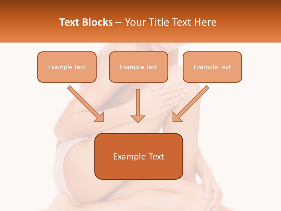 A Woman Sitting On The Ground With Her Legs Crossed PowerPoint Template