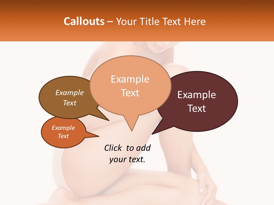 A Woman Sitting On The Ground With Her Legs Crossed PowerPoint Template