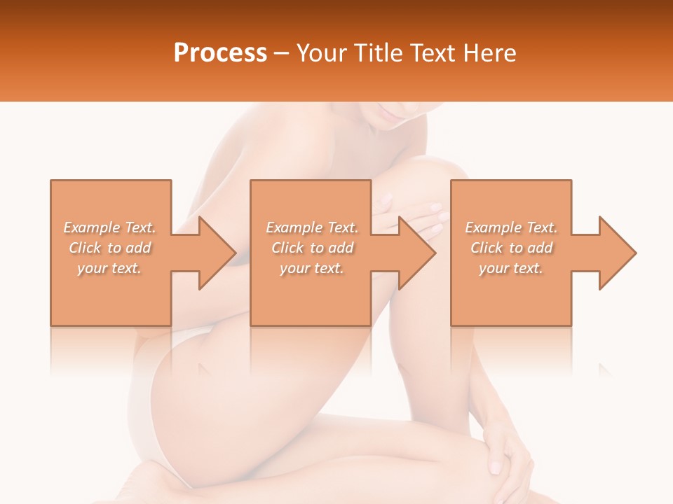 A Woman Sitting On The Ground With Her Legs Crossed PowerPoint Template