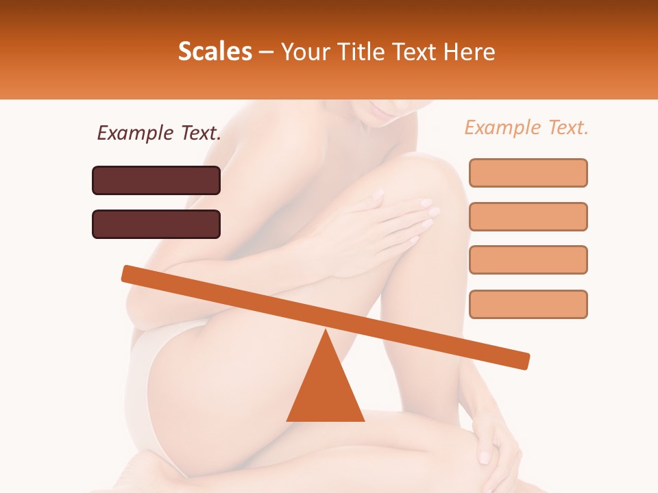 A Woman Sitting On The Ground With Her Legs Crossed PowerPoint Template