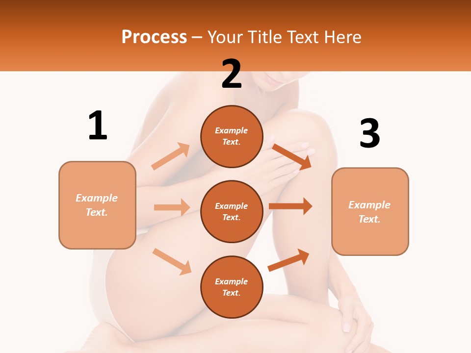 A Woman Sitting On The Ground With Her Legs Crossed PowerPoint Template