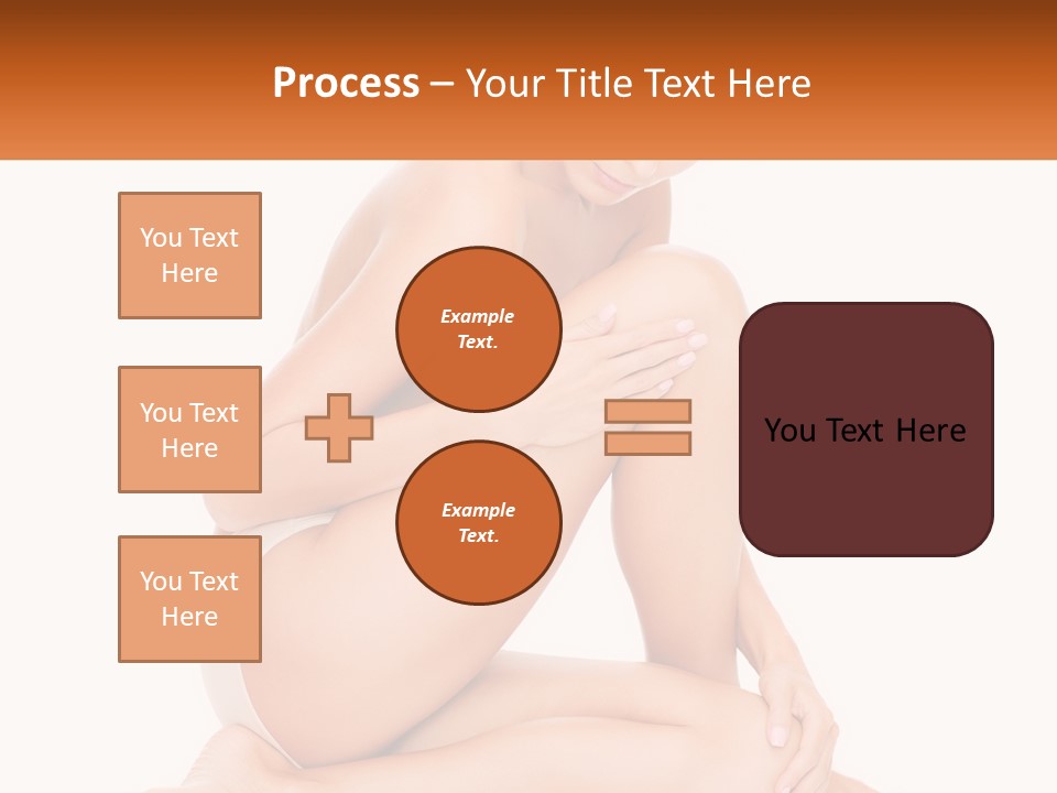 A Woman Sitting On The Ground With Her Legs Crossed PowerPoint Template