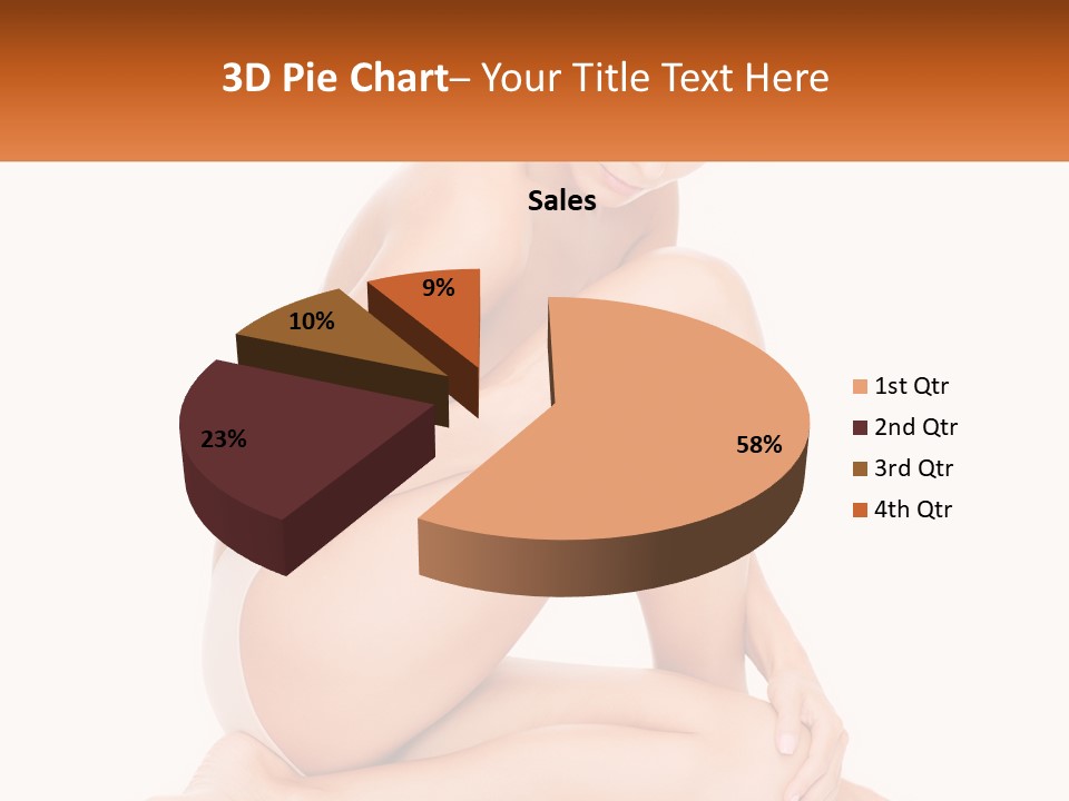 A Woman Sitting On The Ground With Her Legs Crossed PowerPoint Template