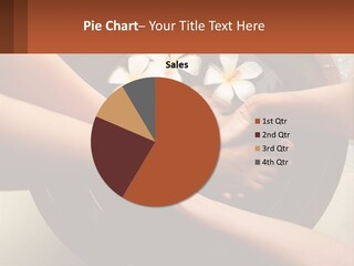 A Group Of People Holding Hands Over A Bowl Of Water With Flowers PowerPoint Template