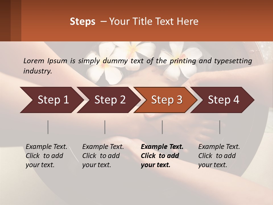 A Group Of People Holding Hands Over A Bowl Of Water With Flowers PowerPoint Template