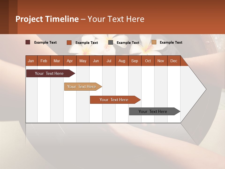 A Group Of People Holding Hands Over A Bowl Of Water With Flowers PowerPoint Template
