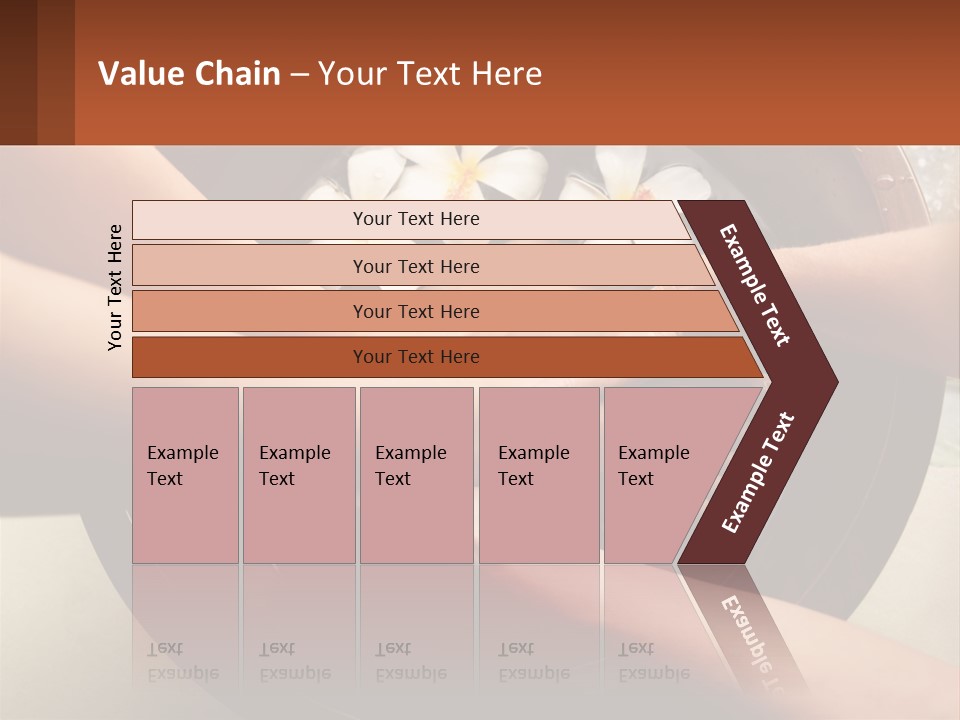 A Group Of People Holding Hands Over A Bowl Of Water With Flowers PowerPoint Template