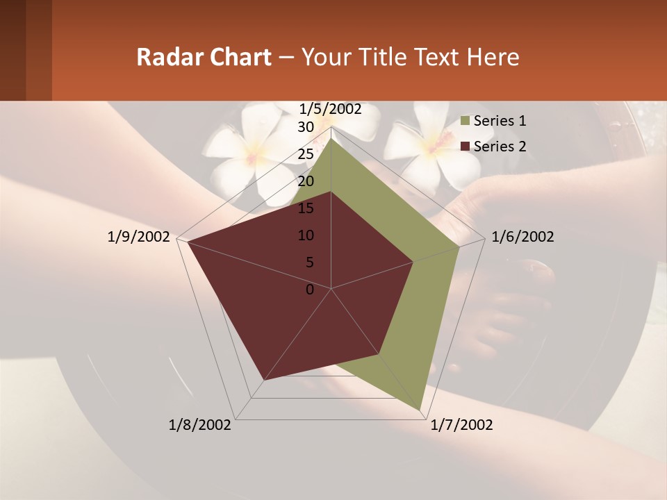 A Group Of People Holding Hands Over A Bowl Of Water With Flowers PowerPoint Template