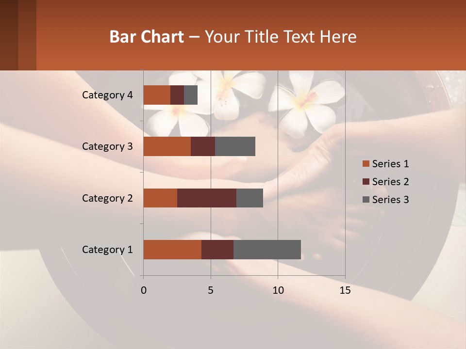 A Group Of People Holding Hands Over A Bowl Of Water With Flowers PowerPoint Template
