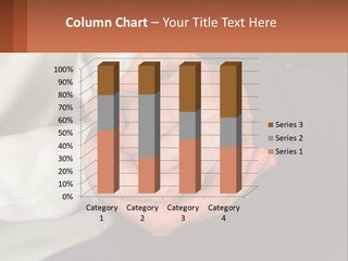 Two Hands Holding Each Other With A Brown Background PowerPoint Template