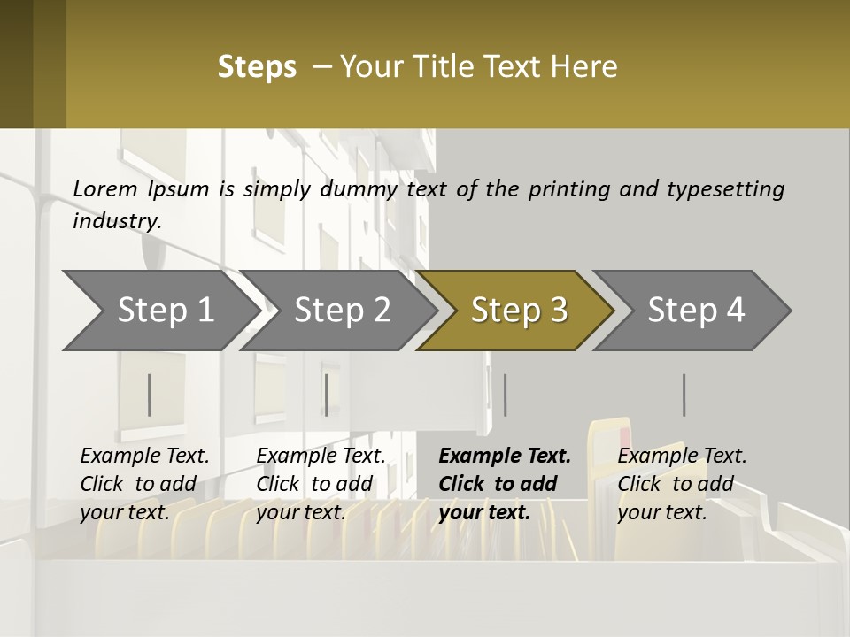 A File Cabinet With Files And Folders In It PowerPoint Template