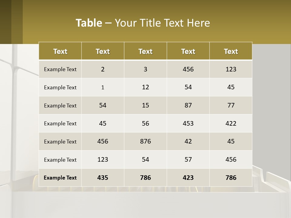 A File Cabinet With Files And Folders In It PowerPoint Template