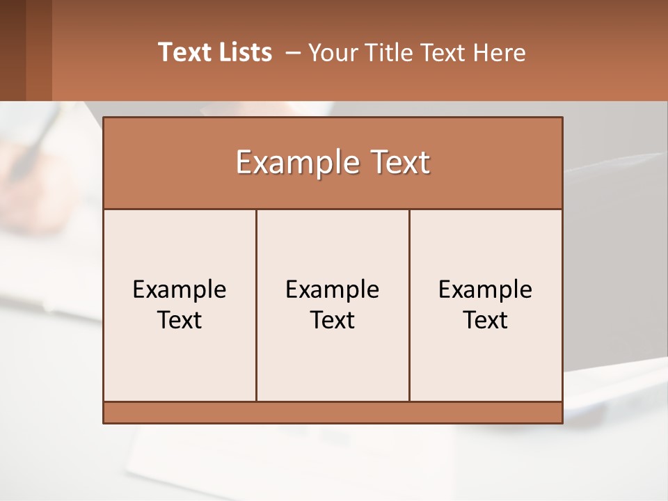Two People Shaking Hands Over A Laptop Computer PowerPoint Template