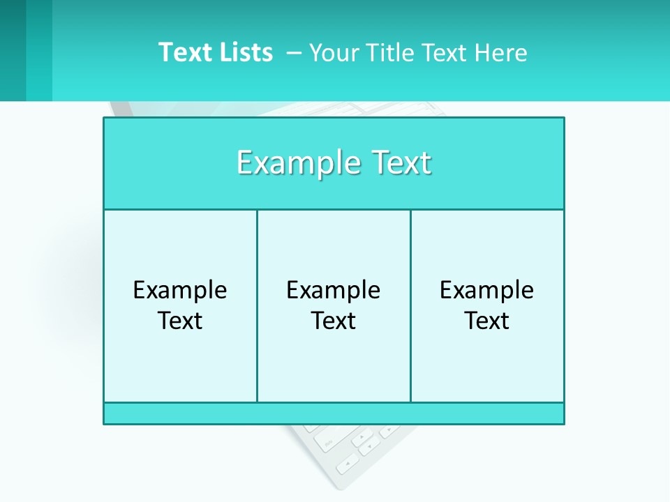 A Computer With A Sheet Of Paper On Top Of It PowerPoint Template