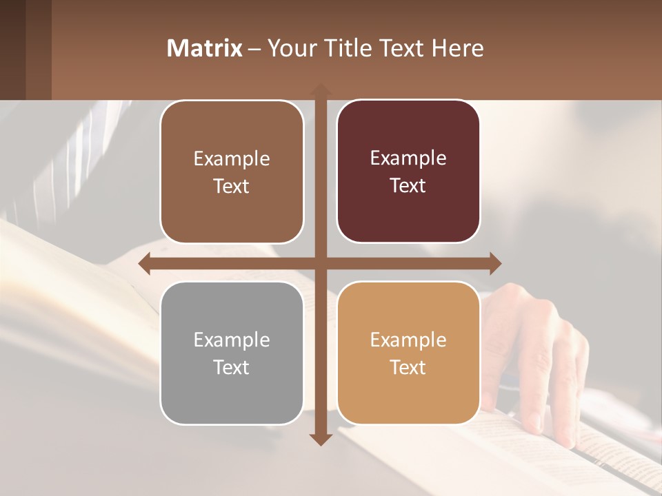A Man In A Suit Is Typing On A Computer PowerPoint Template