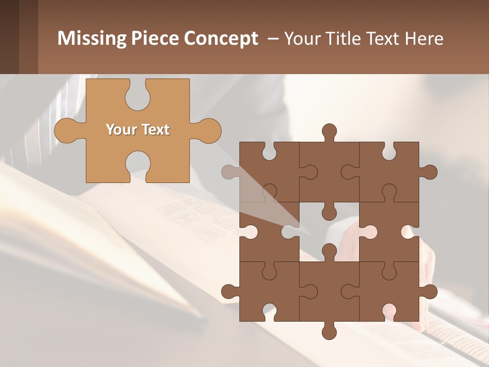 A Man In A Suit Is Typing On A Computer PowerPoint Template