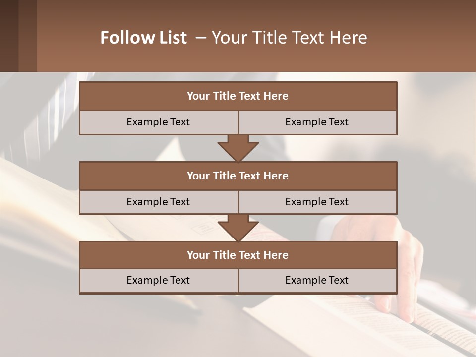 A Man In A Suit Is Typing On A Computer PowerPoint Template