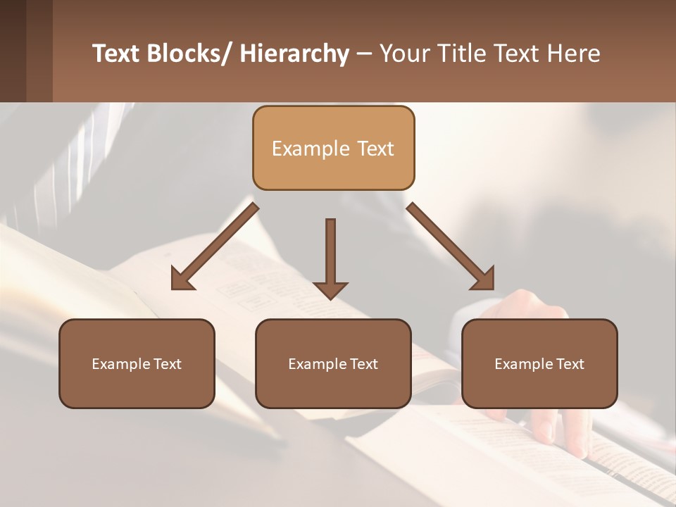 A Man In A Suit Is Typing On A Computer PowerPoint Template