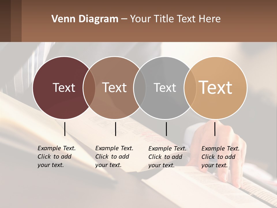 A Man In A Suit Is Typing On A Computer PowerPoint Template