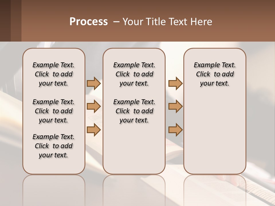 A Man In A Suit Is Typing On A Computer PowerPoint Template