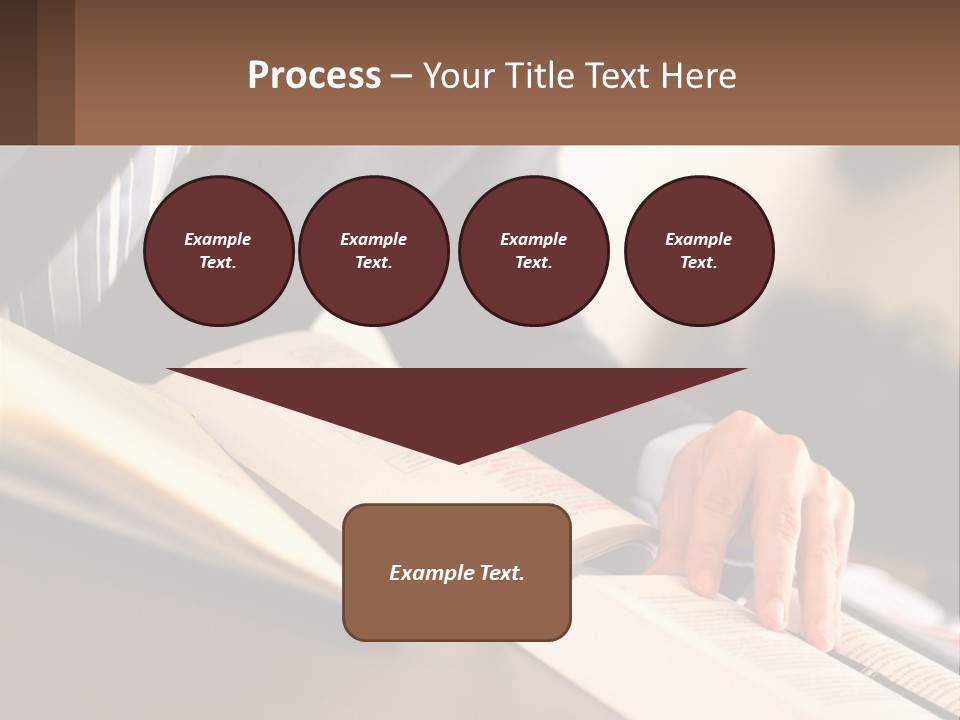 A Man In A Suit Is Typing On A Computer PowerPoint Template