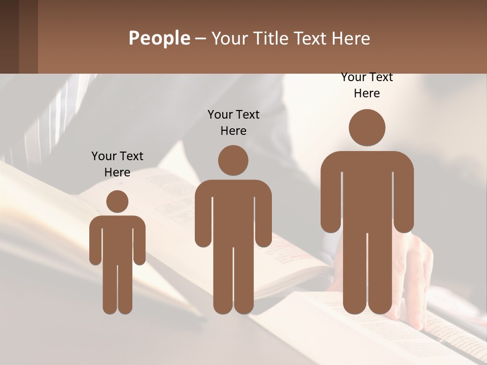 A Man In A Suit Is Typing On A Computer PowerPoint Template