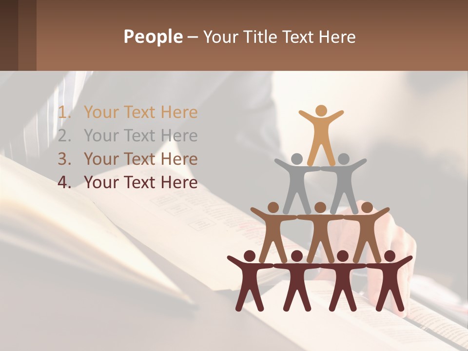 A Man In A Suit Is Typing On A Computer PowerPoint Template