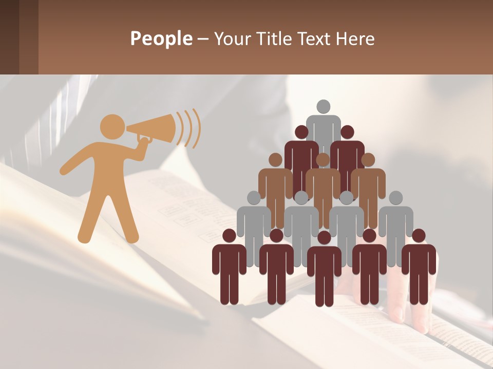 A Man In A Suit Is Typing On A Computer PowerPoint Template