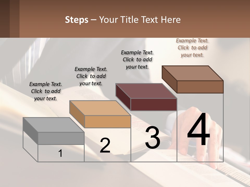 A Man In A Suit Is Typing On A Computer PowerPoint Template