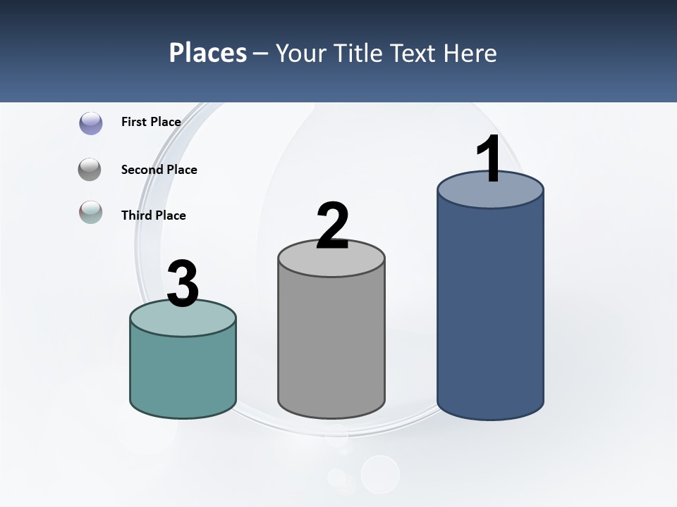 A Glass Ball With A Name Tag On It PowerPoint Template