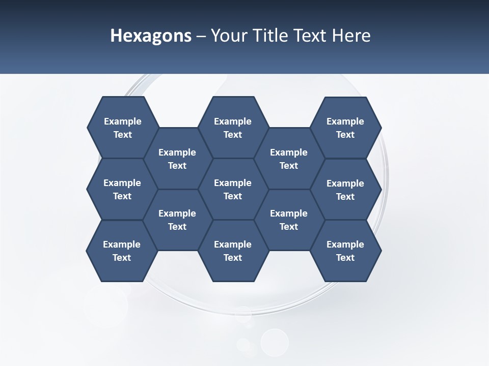 A Glass Ball With A Name Tag On It PowerPoint Template