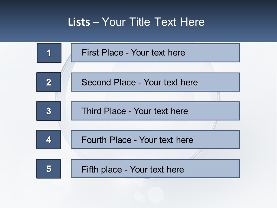 A Glass Ball With A Name Tag On It PowerPoint Template