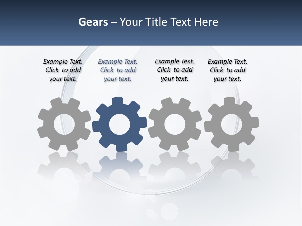 A Glass Ball With A Name Tag On It PowerPoint Template