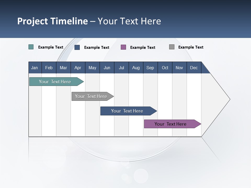 A Glass Ball With A Name Tag On It PowerPoint Template