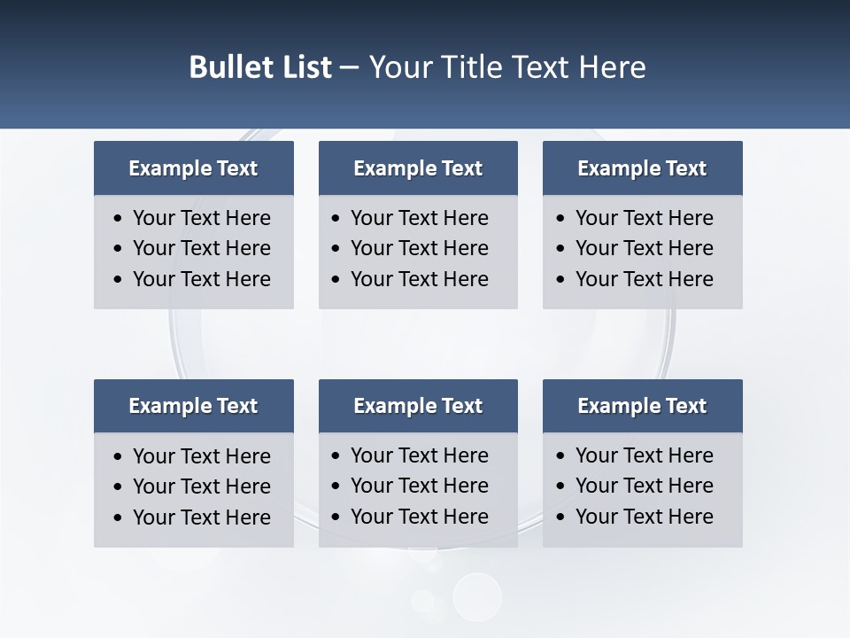 A Glass Ball With A Name Tag On It PowerPoint Template