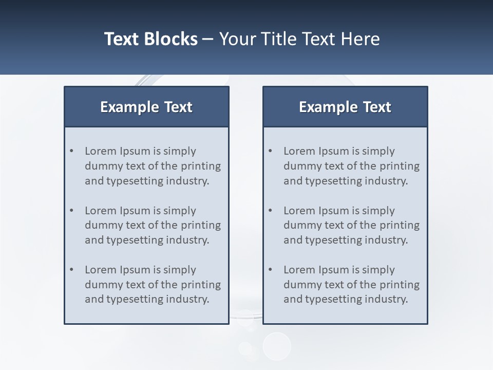 A Glass Ball With A Name Tag On It PowerPoint Template
