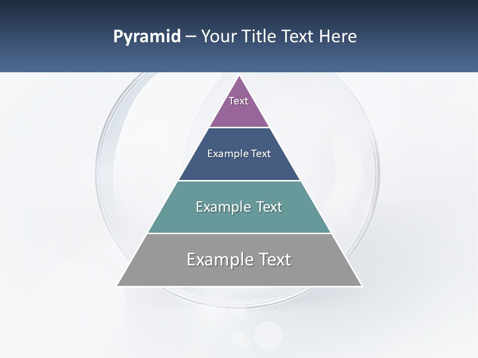 A Glass Ball With A Name Tag On It PowerPoint Template