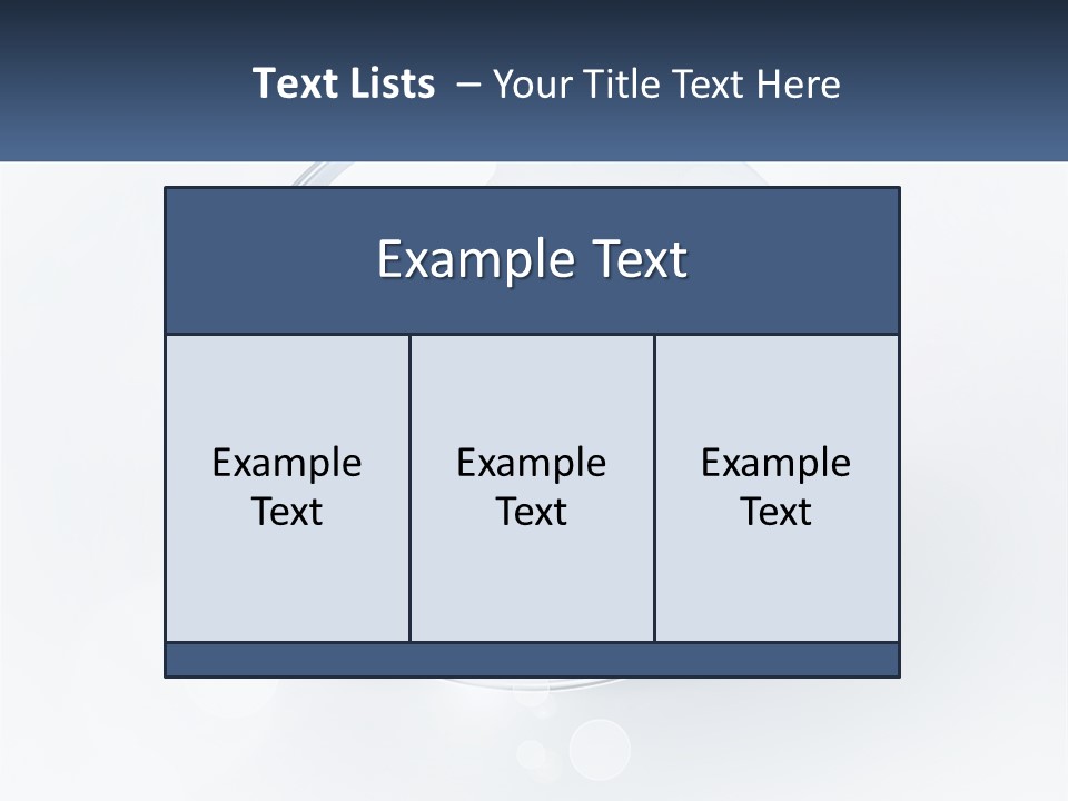 A Glass Ball With A Name Tag On It PowerPoint Template