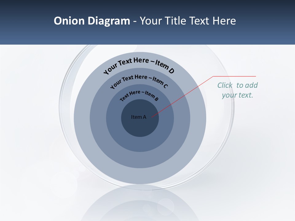 A Glass Ball With A Name Tag On It PowerPoint Template