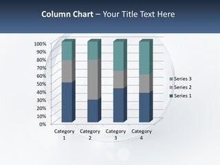 A Glass Ball With A Name Tag On It PowerPoint Template